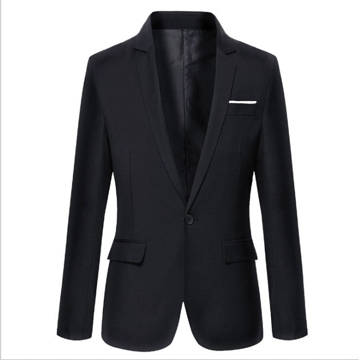 Slim Fit Mens Casual Suit Jacket