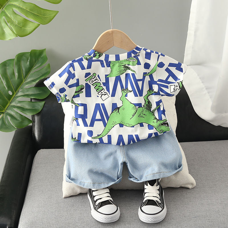 Boys' Short Sleeve Two-Piece Set