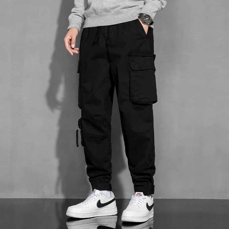 Men's Casual Cotton Work Trousers