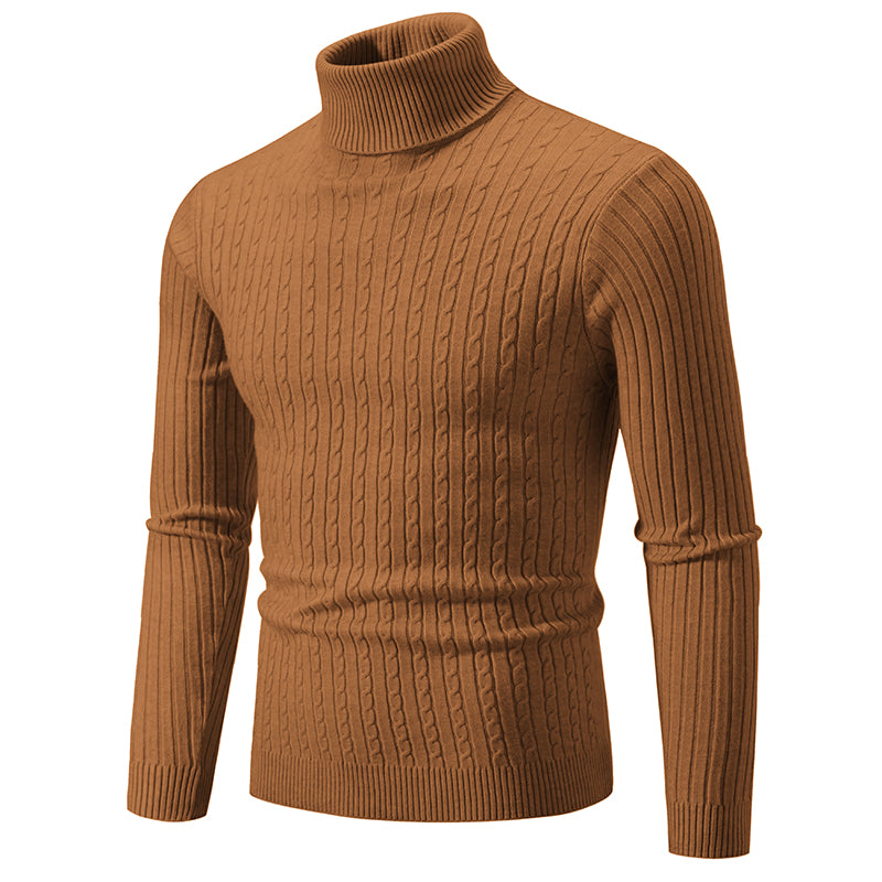 Men's Twist Knit Pullover Sweater