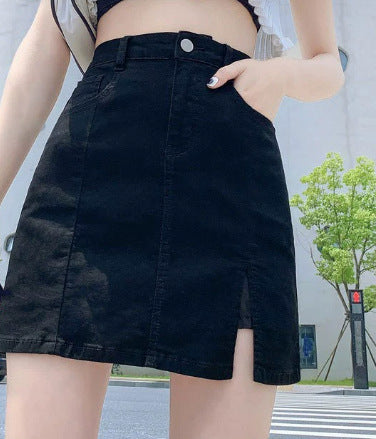 Women's Slimming Denim Skirt
