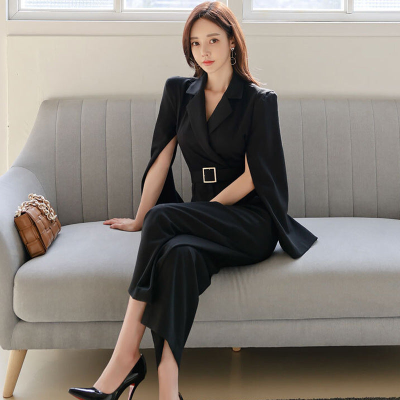 Elegant Straight Leg Jumpsuit
