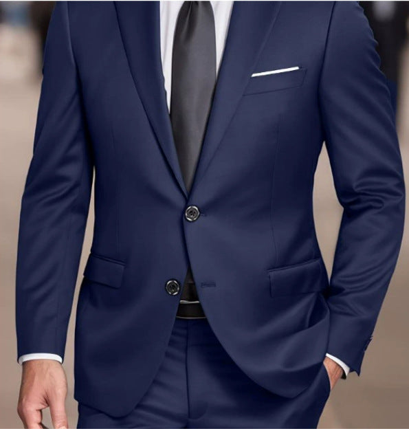 Slim-Fit Men's Business Suit