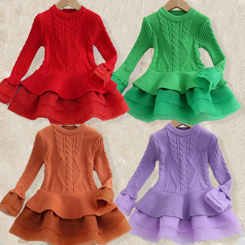 Girl's Knit Dress