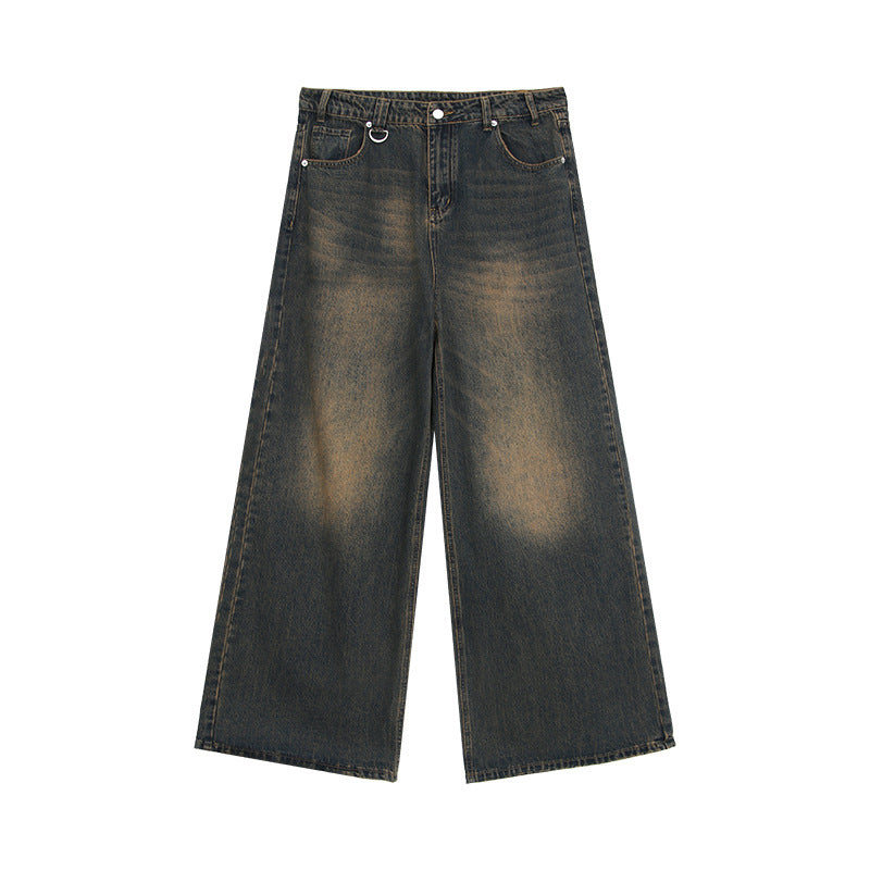 Loose Fit Straight Jeans