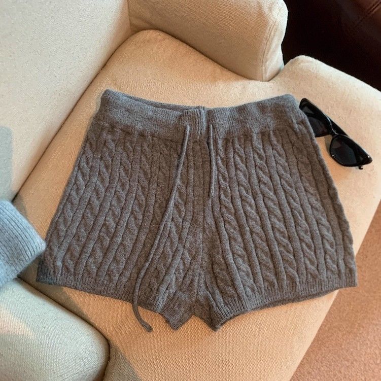 Knitted Casual Shorts