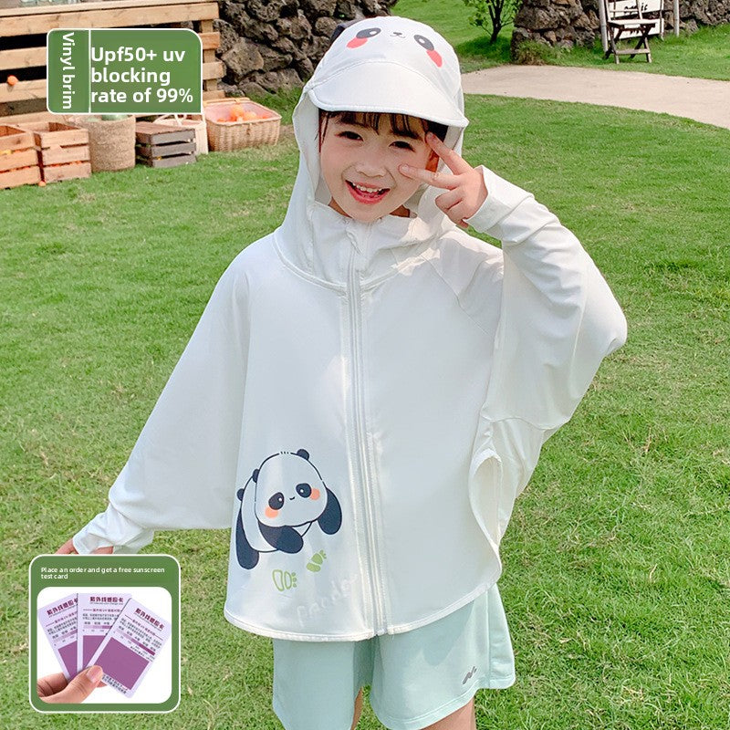 Children's Lightweight UV Protection Hooded Jacket