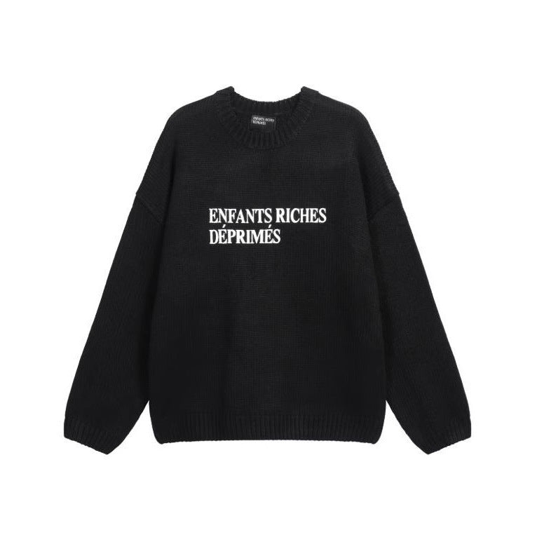 Slogan Print Hooded Sweatshirt