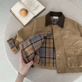 Children's Plaid Coat
