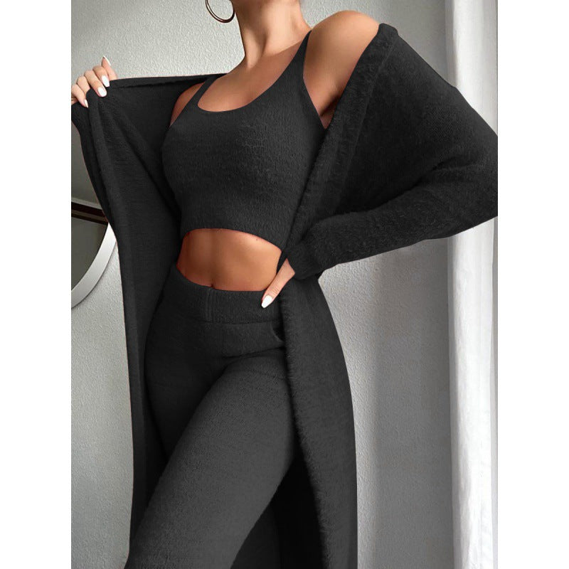 Three-piece suit set