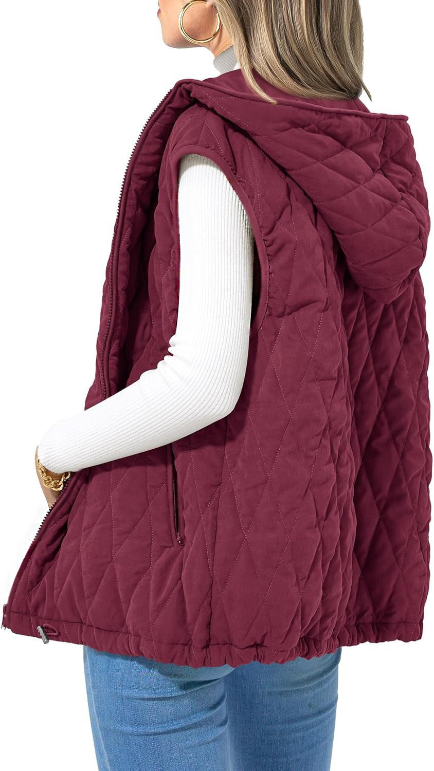 Women's Hooded Cotton Vest