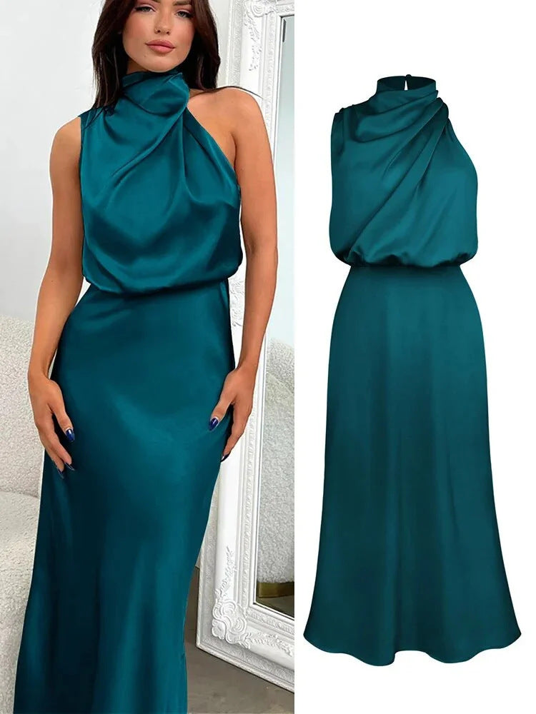 Elegant Light Evening Dress