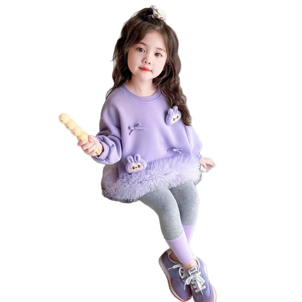 Girls' Tracksuit Set