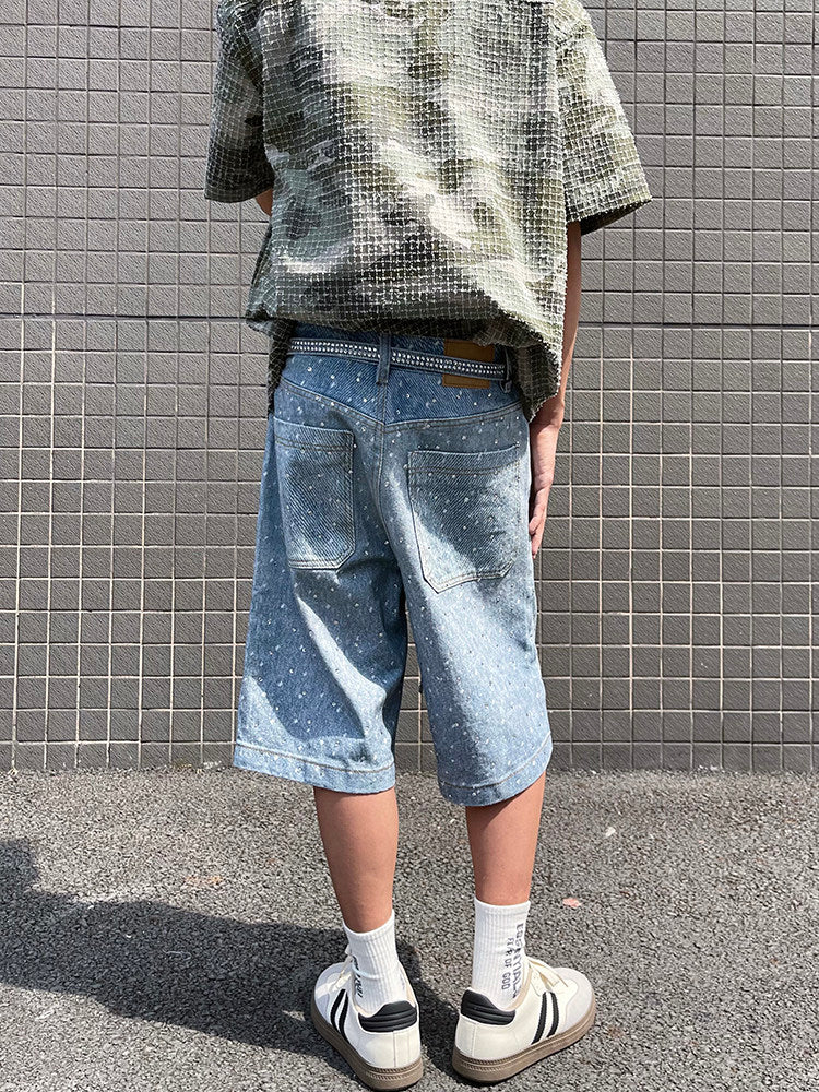Hip-Hop Denim Shorts