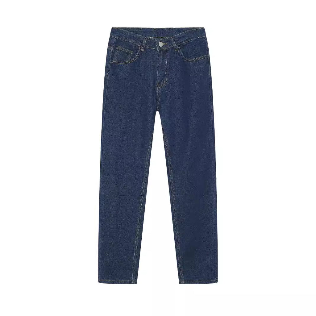 Men's mid-rise denim jeans