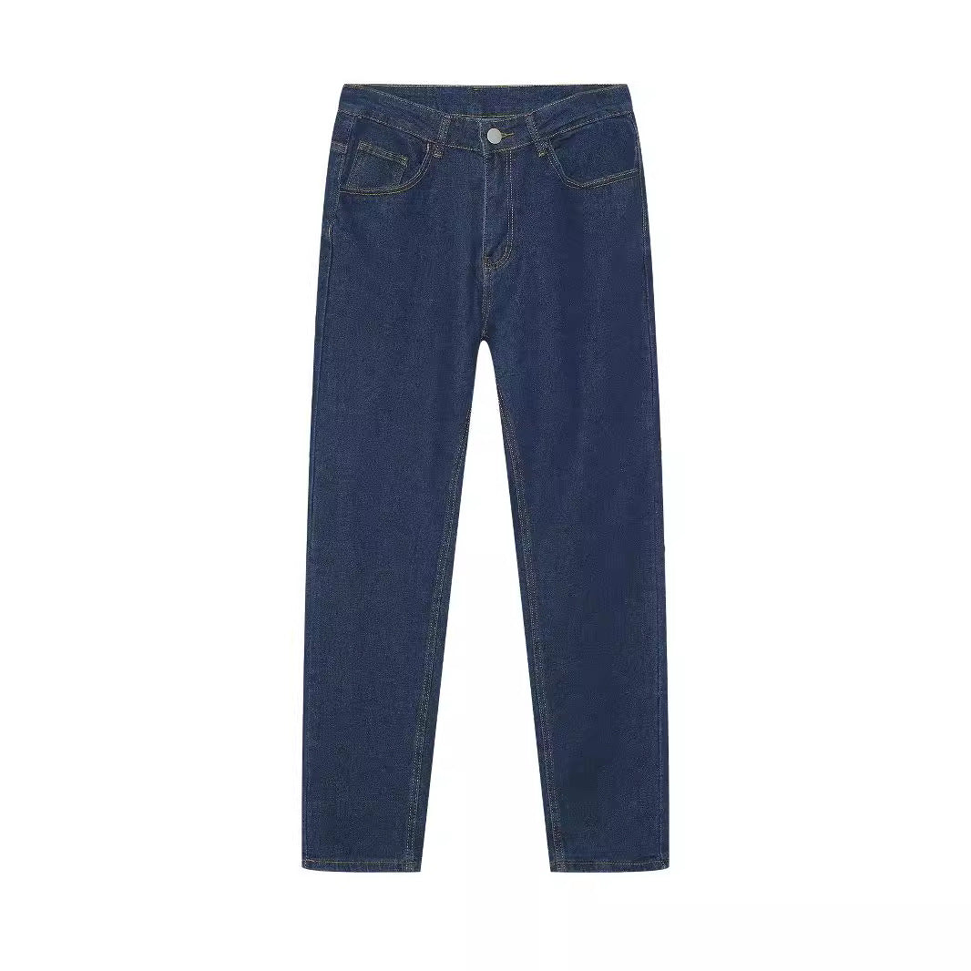 Men's mid-rise denim jeans