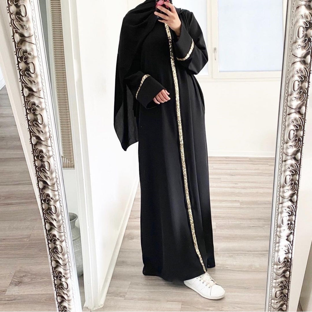 Dress Solid Color Chiffon Robe