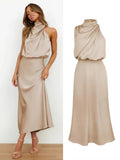 Elegant Light Evening Dress