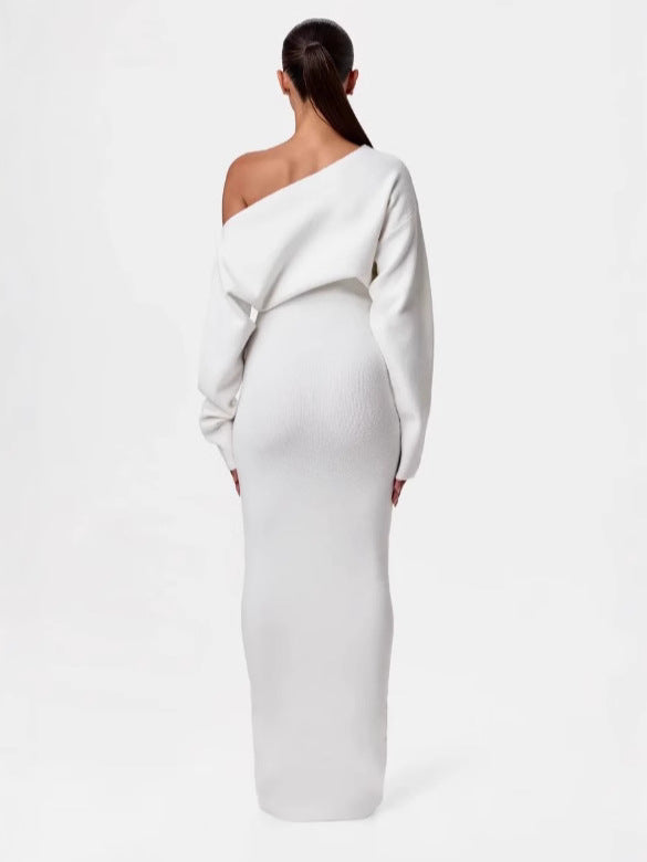 Elegant Long Sleeve Women's Dress