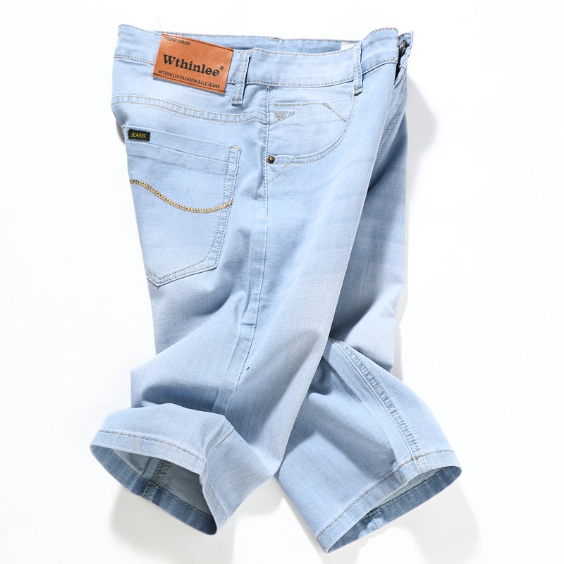 Men's denim shorts