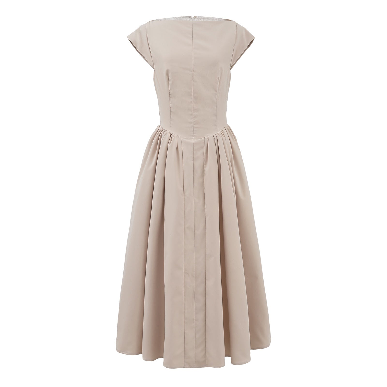 Round neck dress