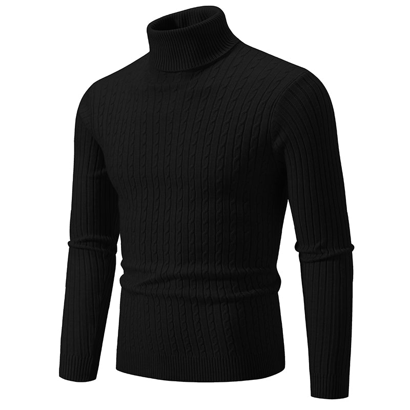 Men's Twist Knit Pullover Sweater
