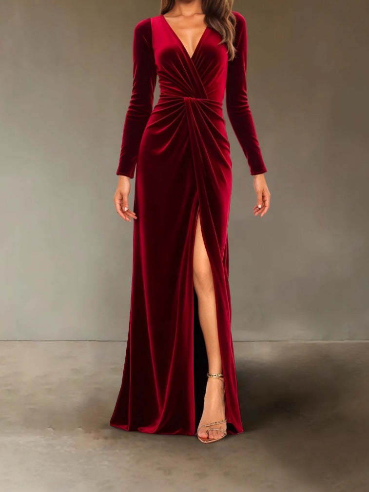 Women's Velvet Dress