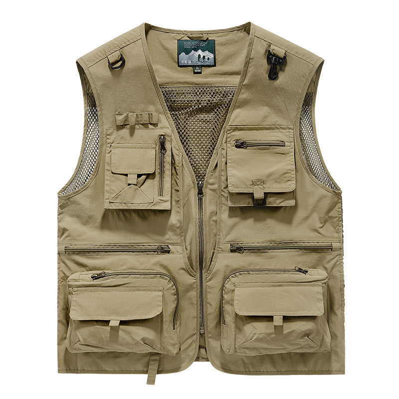Men's Quick-Dry Outdoor Mesh Vest