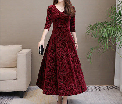 Long-sleeve dress