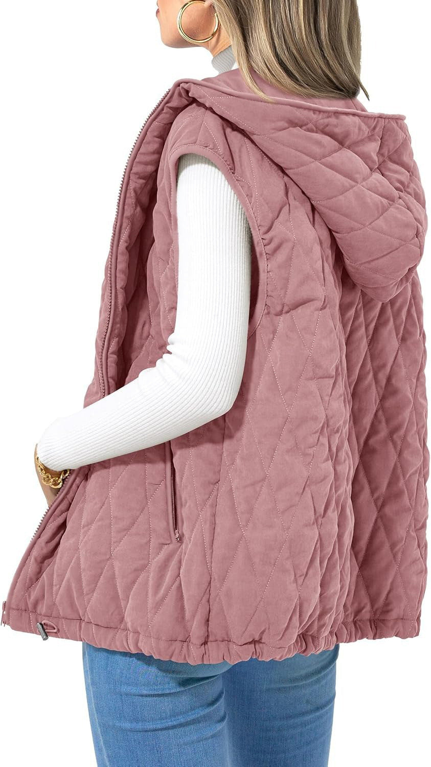 Women's Hooded Cotton Vest