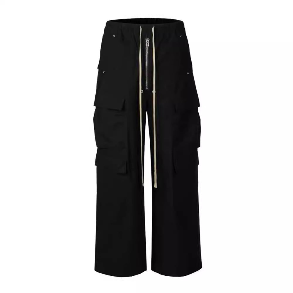 Mens Loose Fit Cargo Trousers