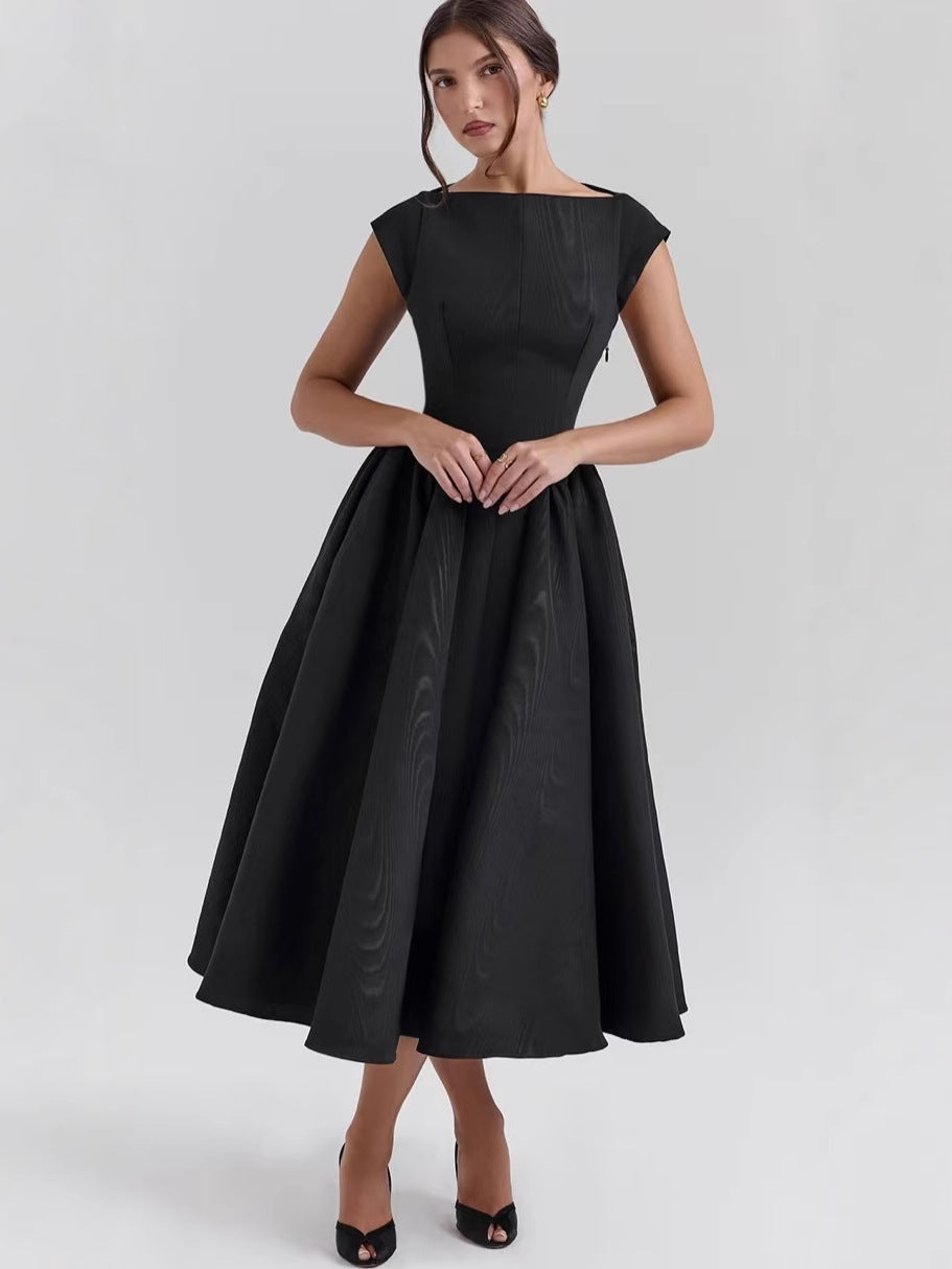 Round neck dress
