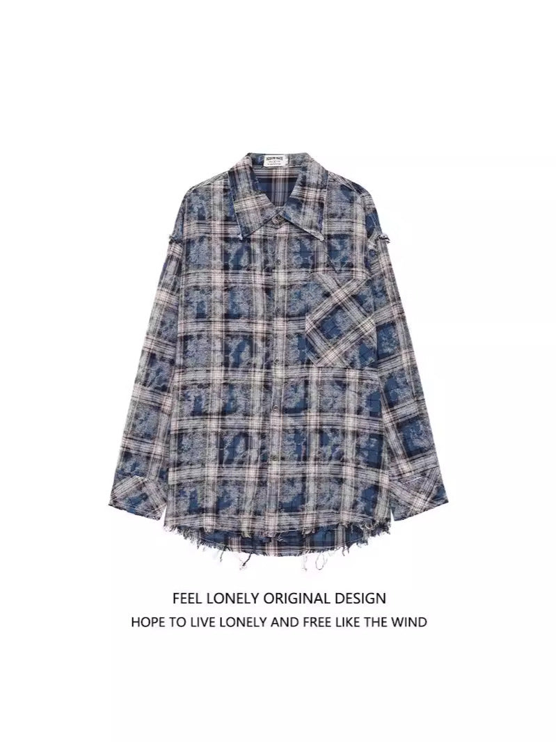 Men's plaid shirt