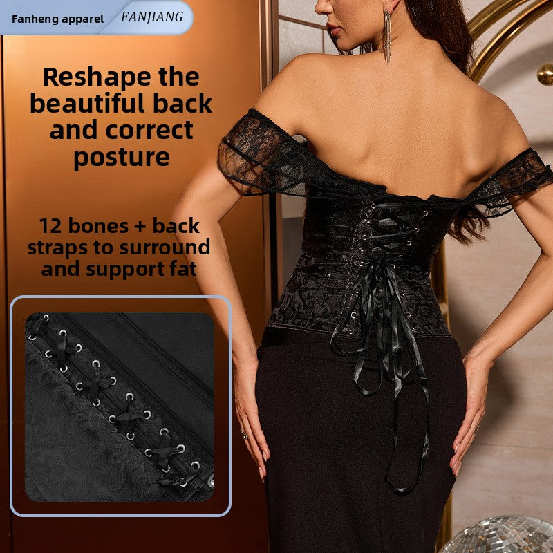 Vintage Lace Corset Top