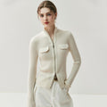 Women's Pure Cashmere Knitted Cardigan