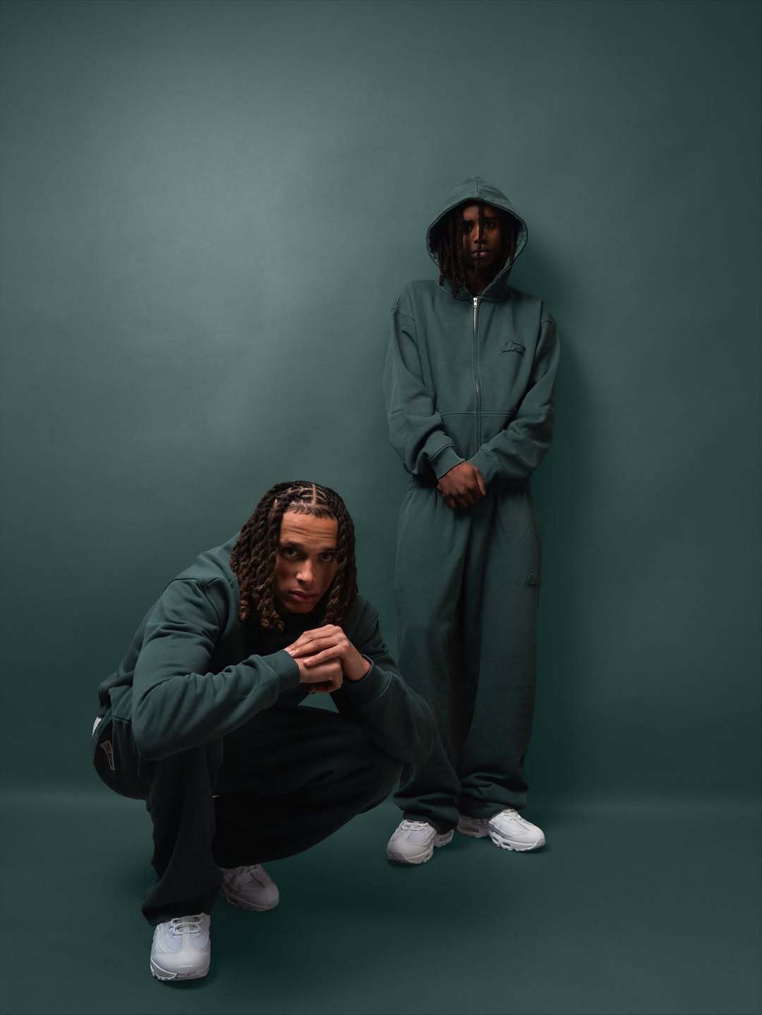 Casual Straight-Leg Sweatpants