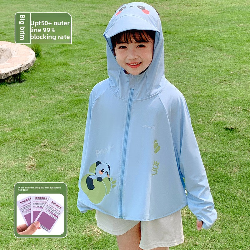 Children's Lightweight UV Protection Hooded Jacket