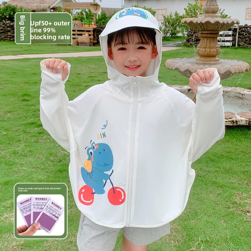 Children's Lightweight UV Protection Hooded Jacket