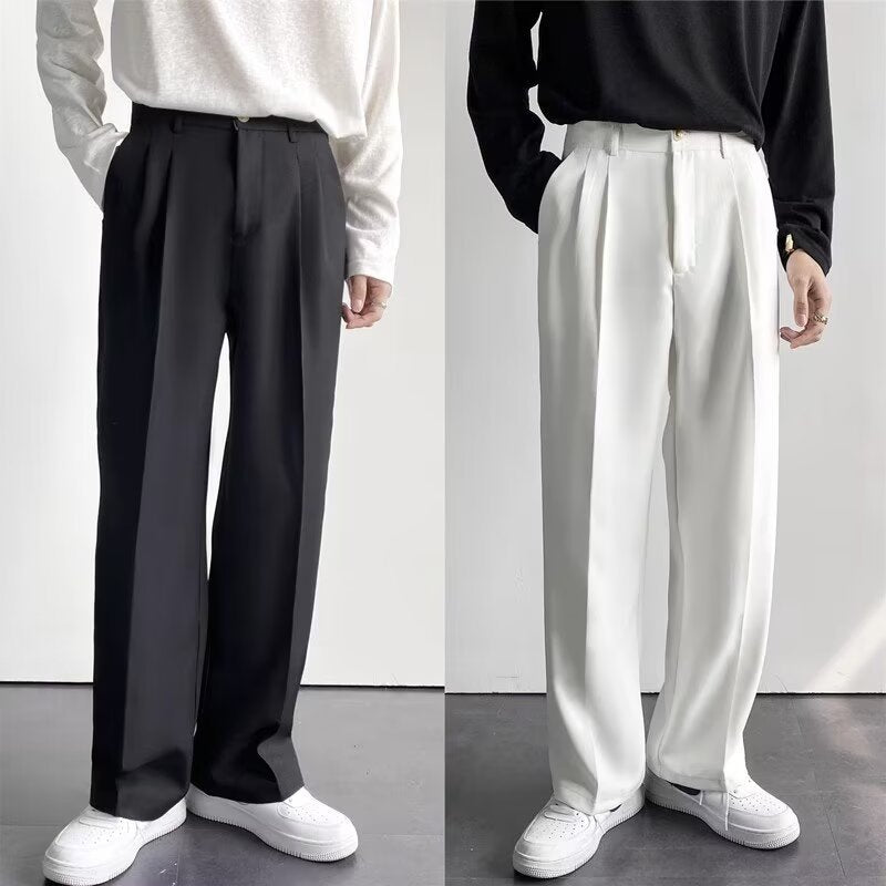 Men's Corduroy Wide Leg Trousers