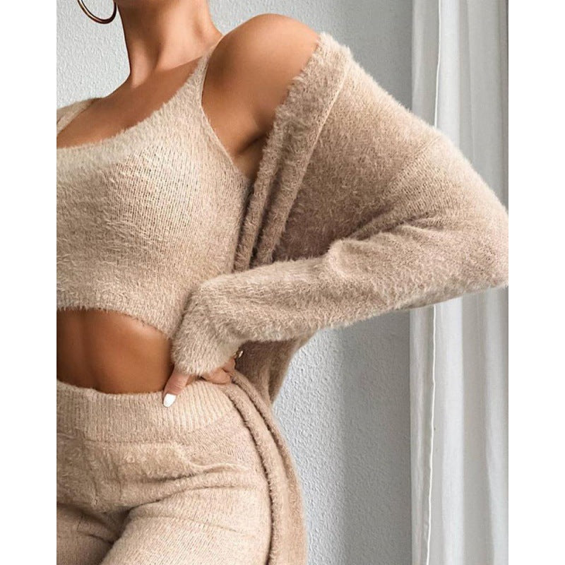 Three-piece suit set