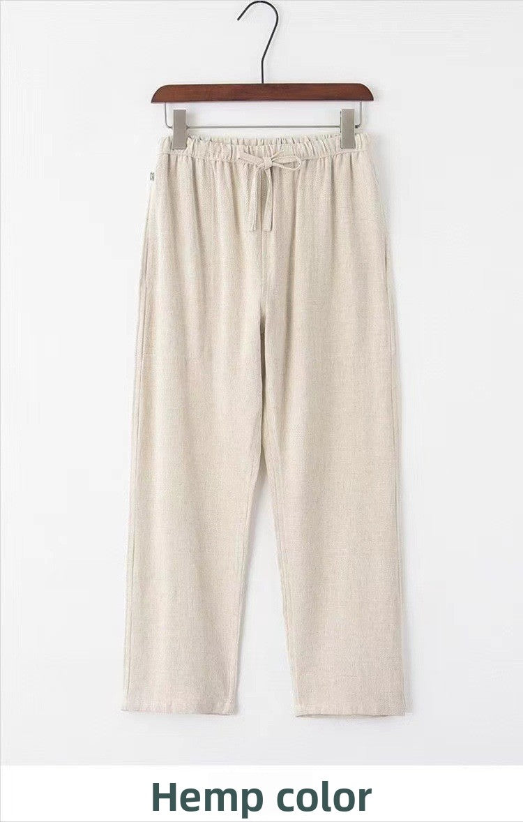 Linen Casual Trousers for Men