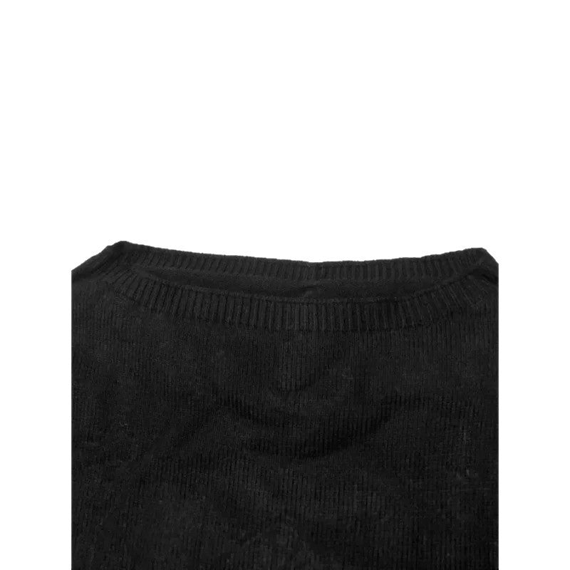 Round Neck Loose Pullover Sweater