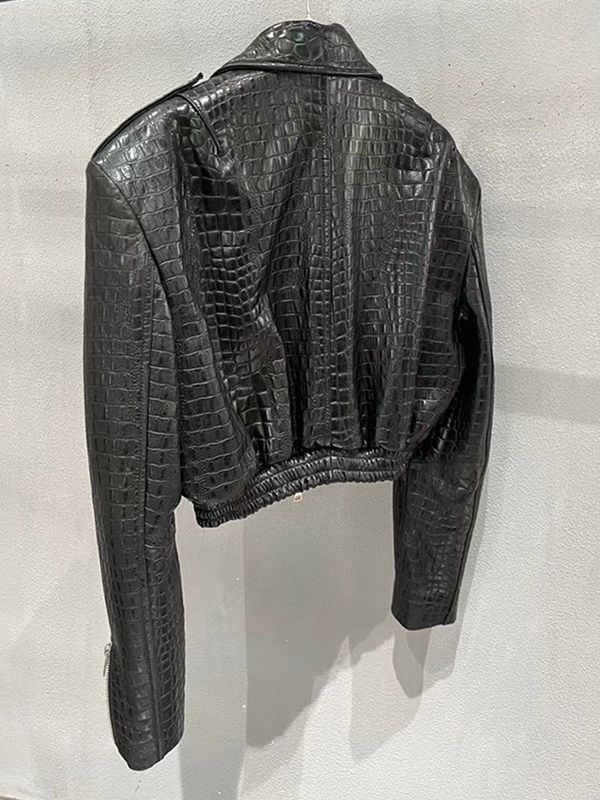 PU Leather Coat