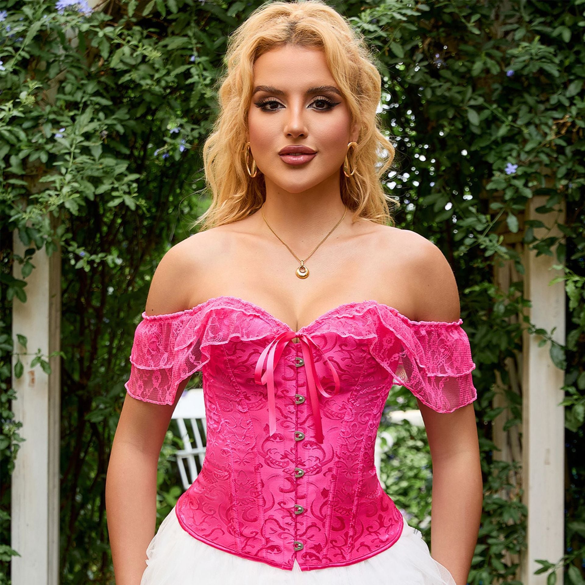 Vintage Lace Corset Top
