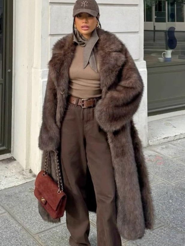 Extra long coat