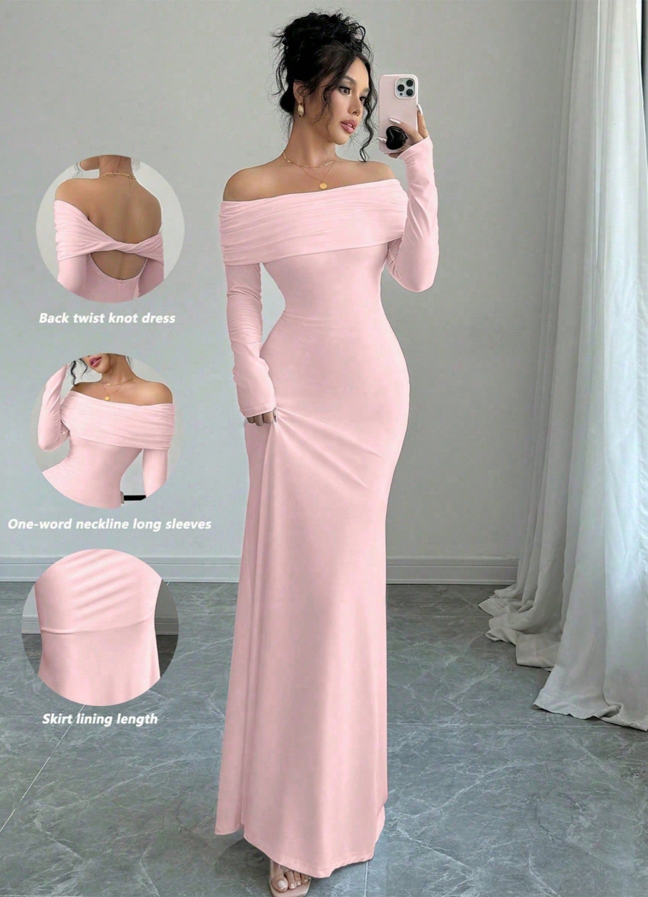 Women's tight-fitting dress