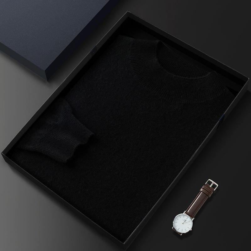 Men's Half-Turtleneck Cashmere Sweater