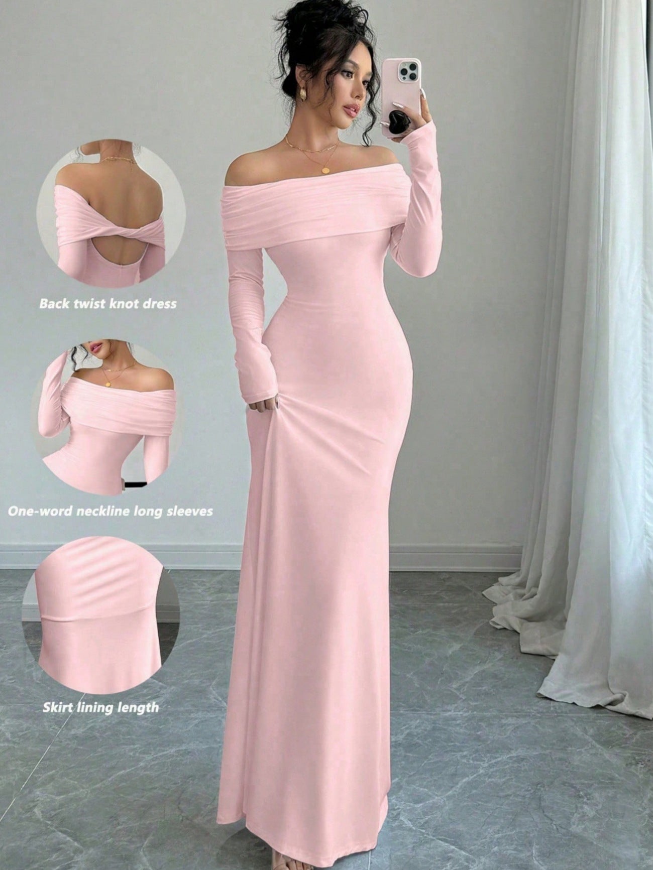 Women's tight-fitting dress