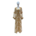 Muslim robe beaded dress