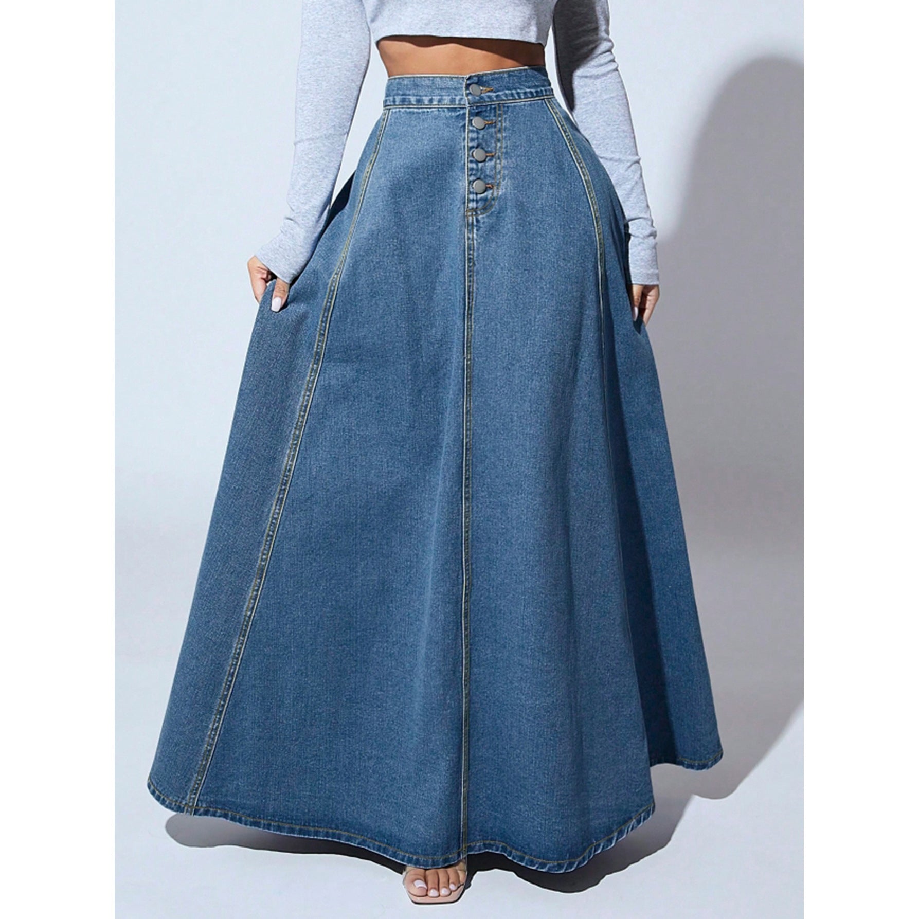 Denim skirt